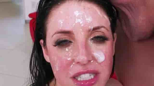 فيديوهات سكس مشاهير قذف المني علي وجه انجيلا وايت